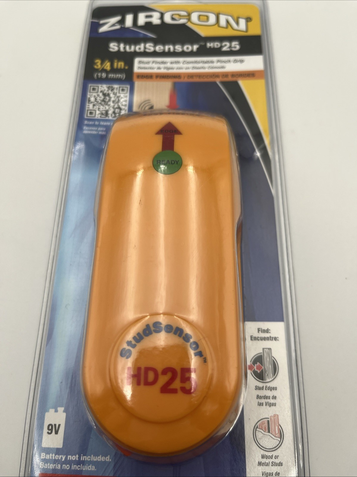NEW Zircon StudSensor HD25 Stud Finder Wall Scanner