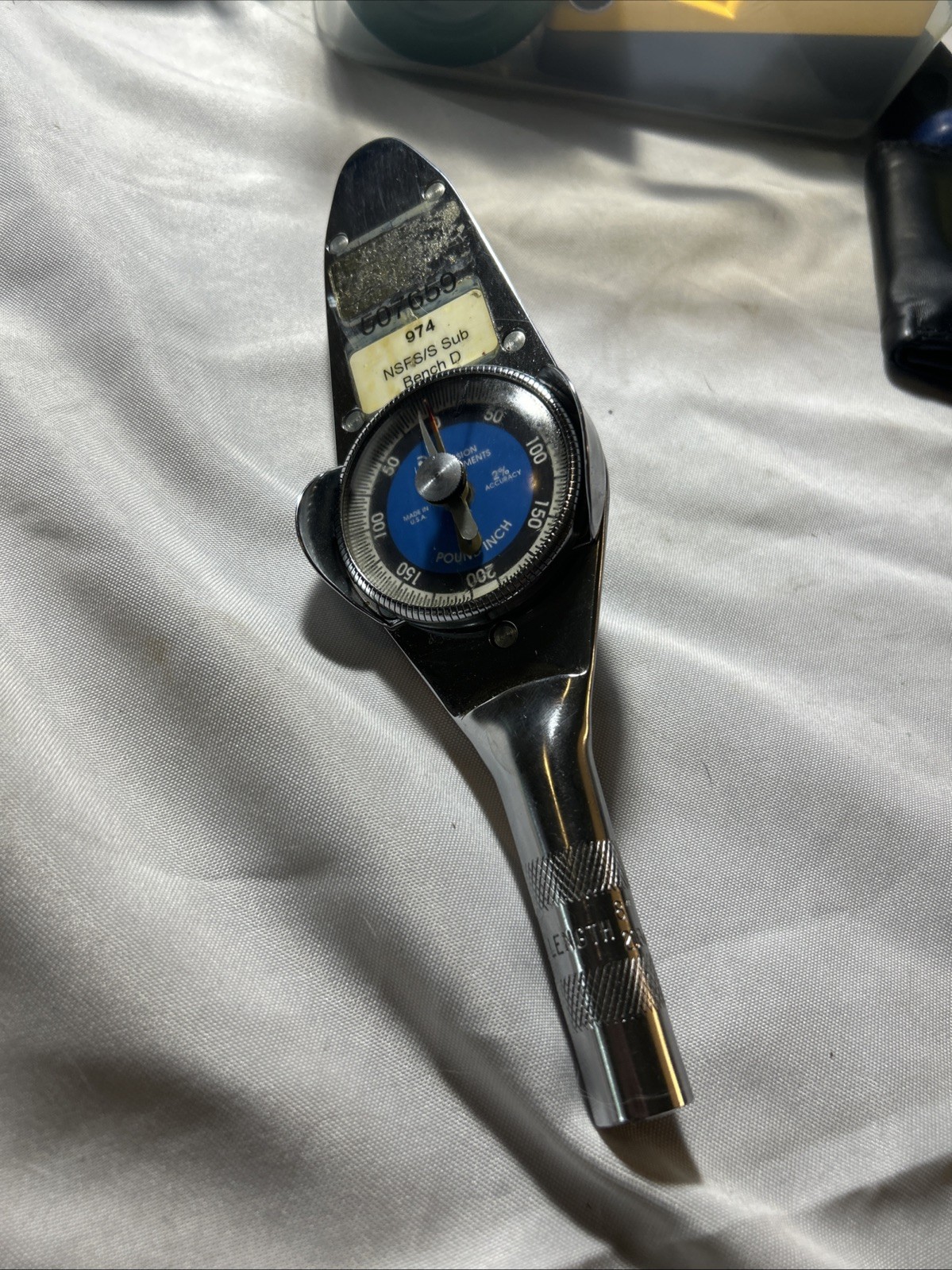 Precision Instruments Dial  Torque Wrench D2F200HM (MC4)