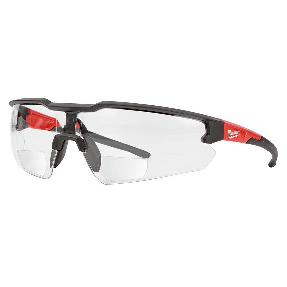 Milwaukee 48-73-2202 +1.5 Magnification Clear Anti-Scratch Safety Glasses