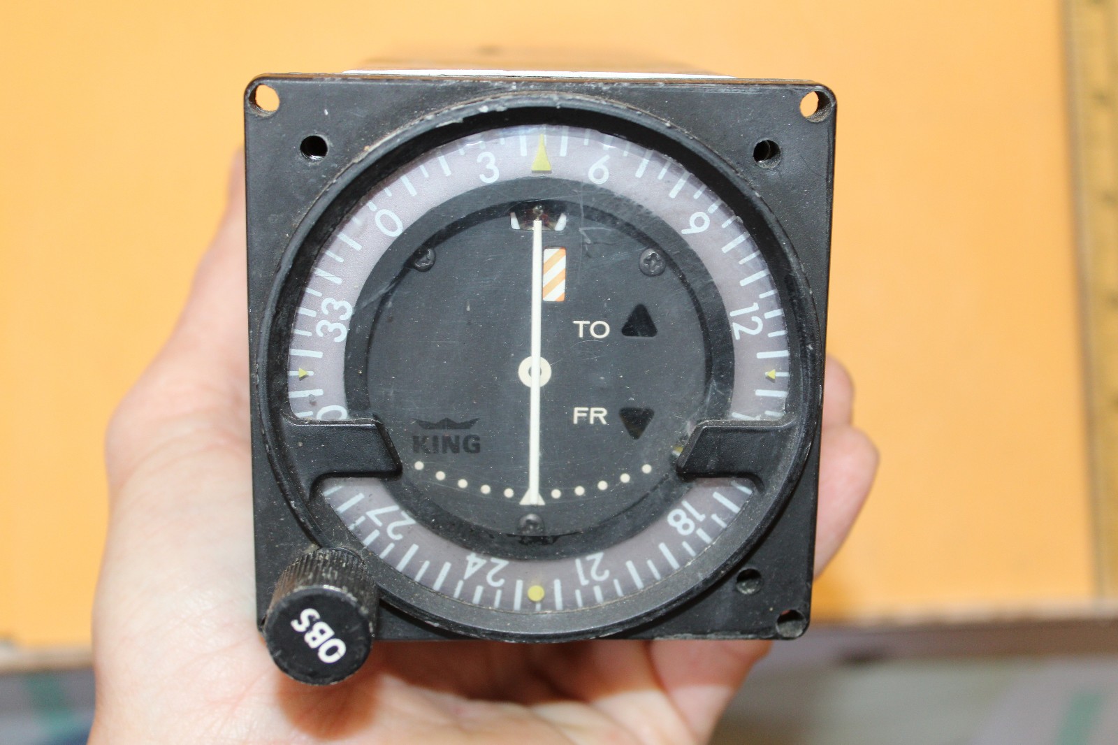 Vintage King Radio KI 201C Course Selector Indicator