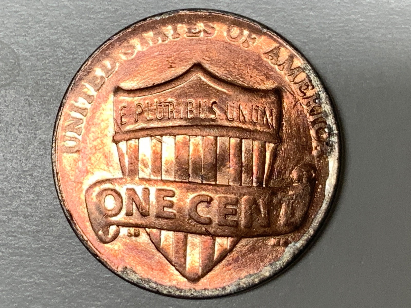 Lincoln Shield Cent. Capped die Error.