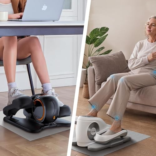 Elliptical Machine Non-Slip Mat, Apply to Under Desk Elliptical Peddler While