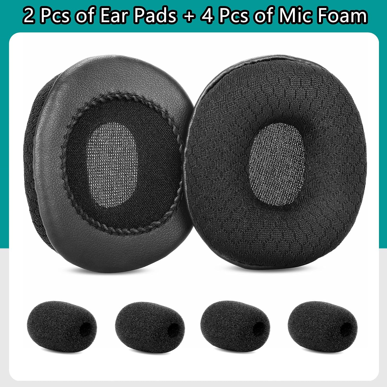 Earpads Replacement Compatible with VXI BlueParrott B350XT B350 XT (Version 1) 2