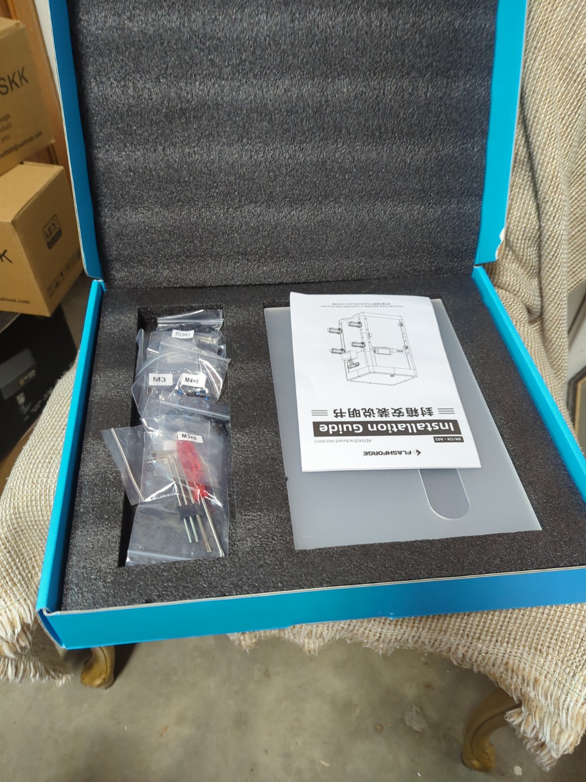 FLASHFORGE AD5X 3D Printer Enclosure Kit, DIY Colors & Style, Optimized Design,