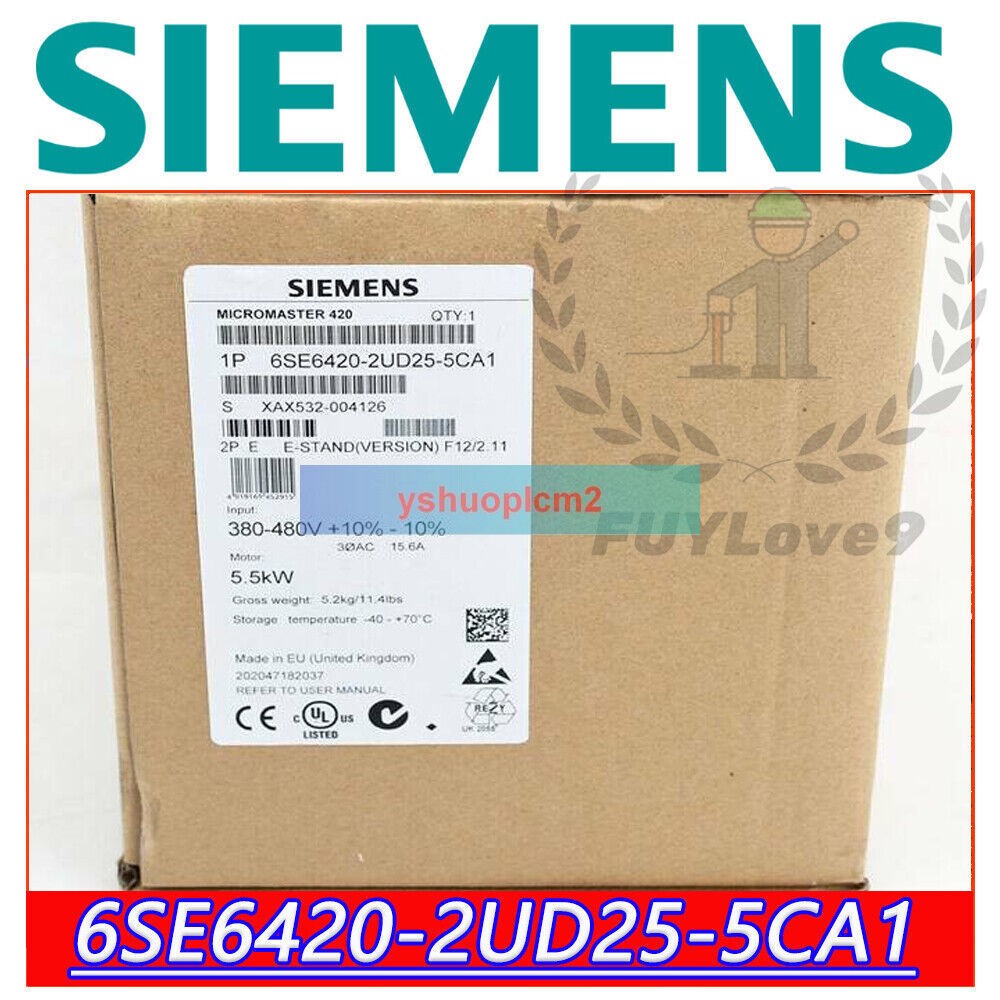 high quality Siemens 6SE6 420-2UD25-5CA1 6SE6420-2UD25-5CA1 New, Fast delivery