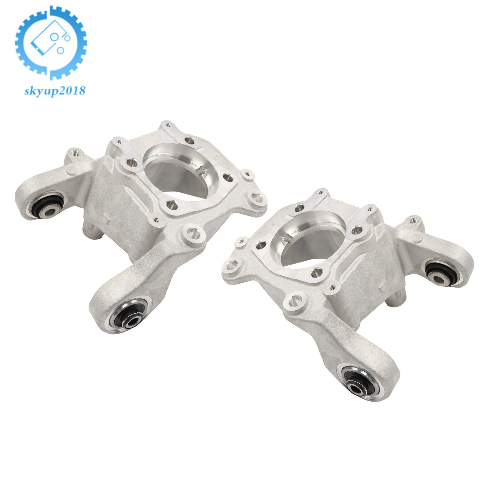 2× Rear Left & Right Steering Knuckle For Jeep Cherokee KL 2019-2023 2.4L 3.2L
