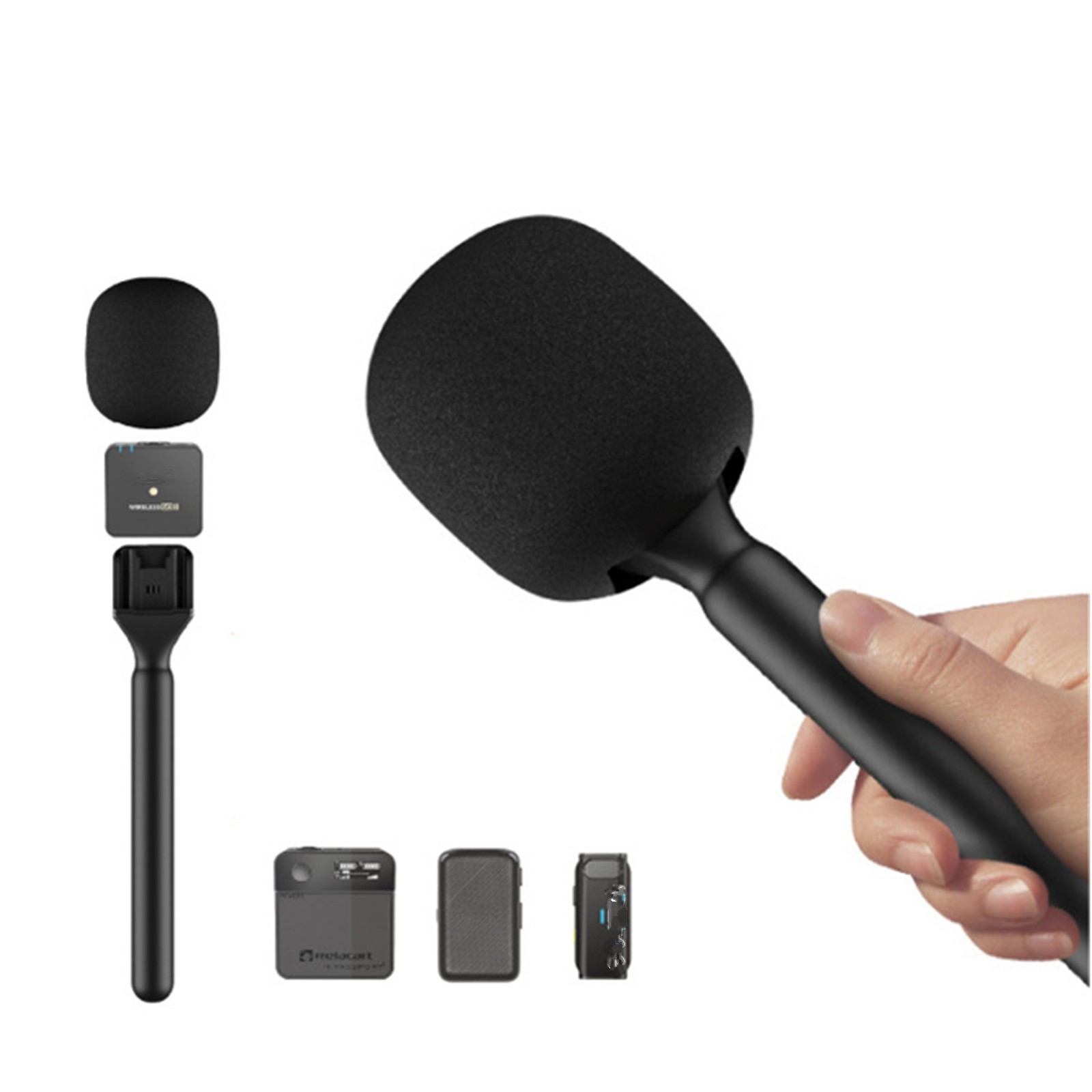 Handheld Interview Mic Adapter Bracket Part For DJI Mic Wireless Microphone