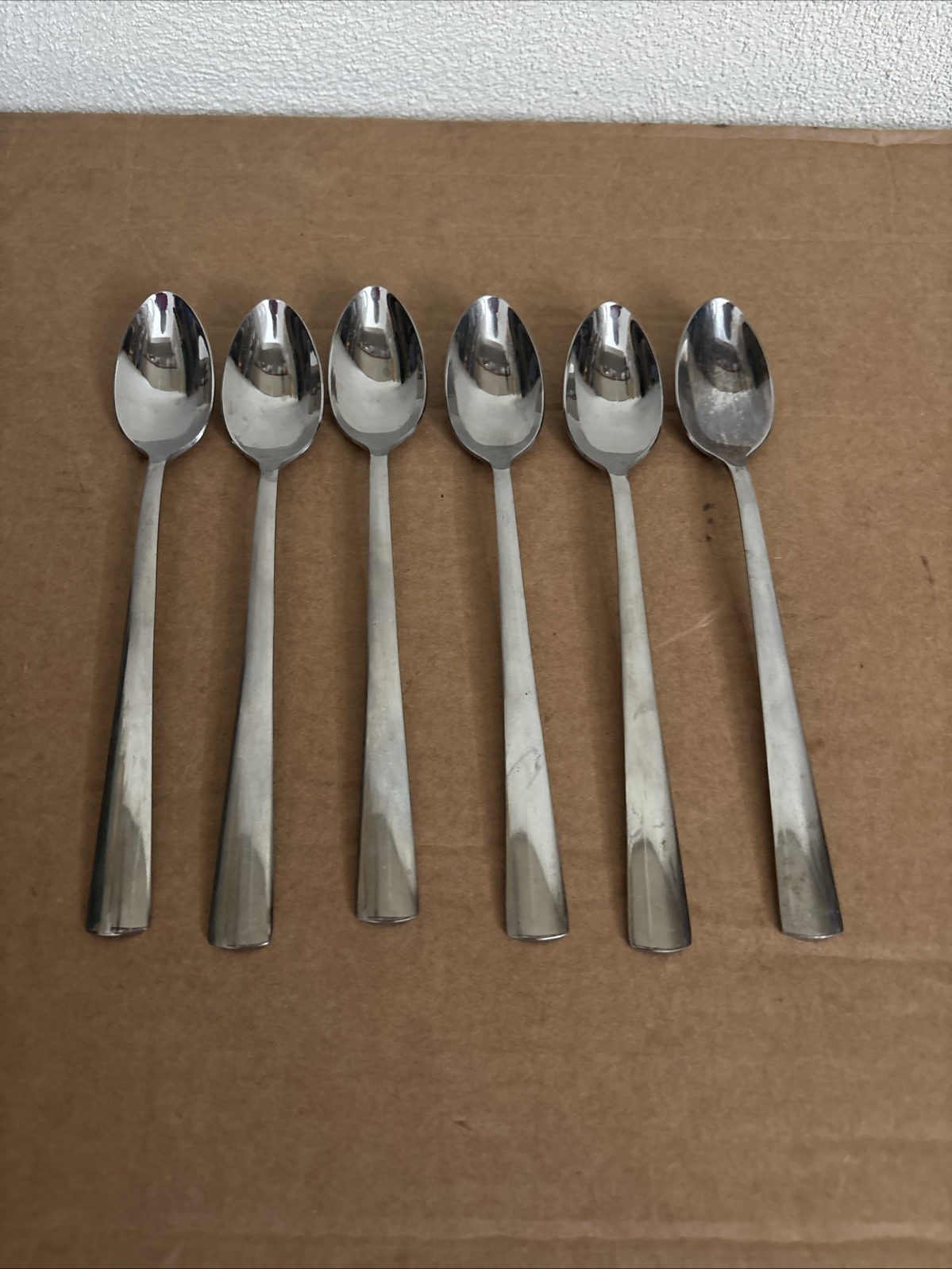 Oneida Aptitude Stainless Flatware 6 Pieces Iced Tea Spoons