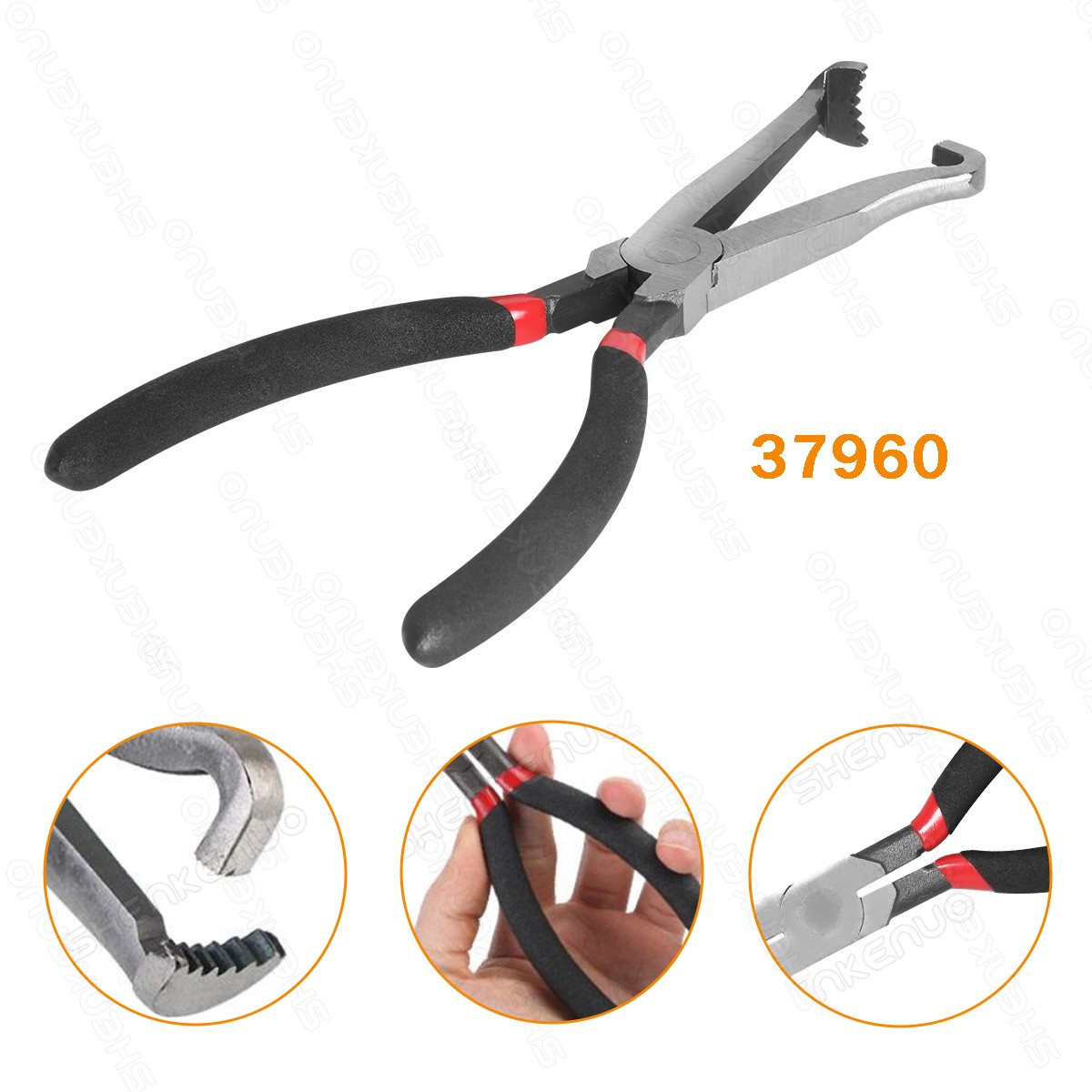 2pc Electrical Disconnect Specialty Pliers for Push Tab Style Plugs
