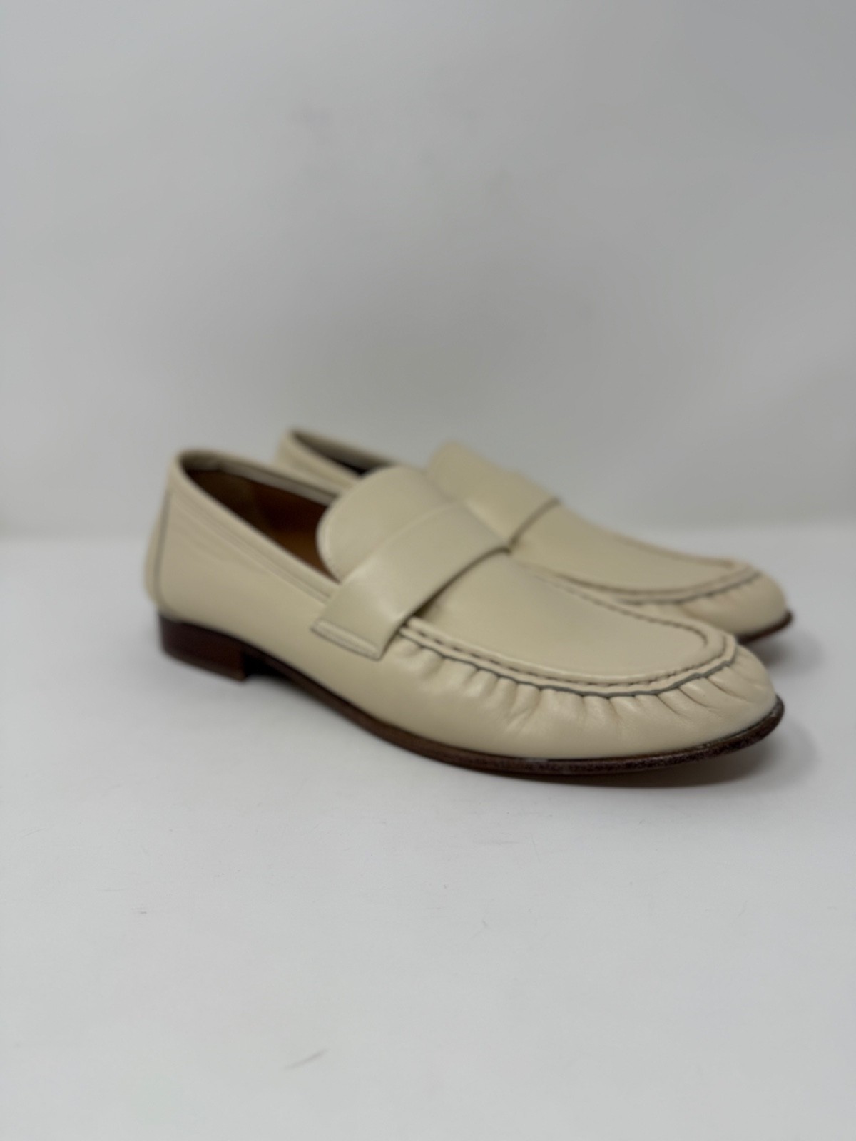 New Mansur Gavriel Ruched Loafer Jasmine Sz 9