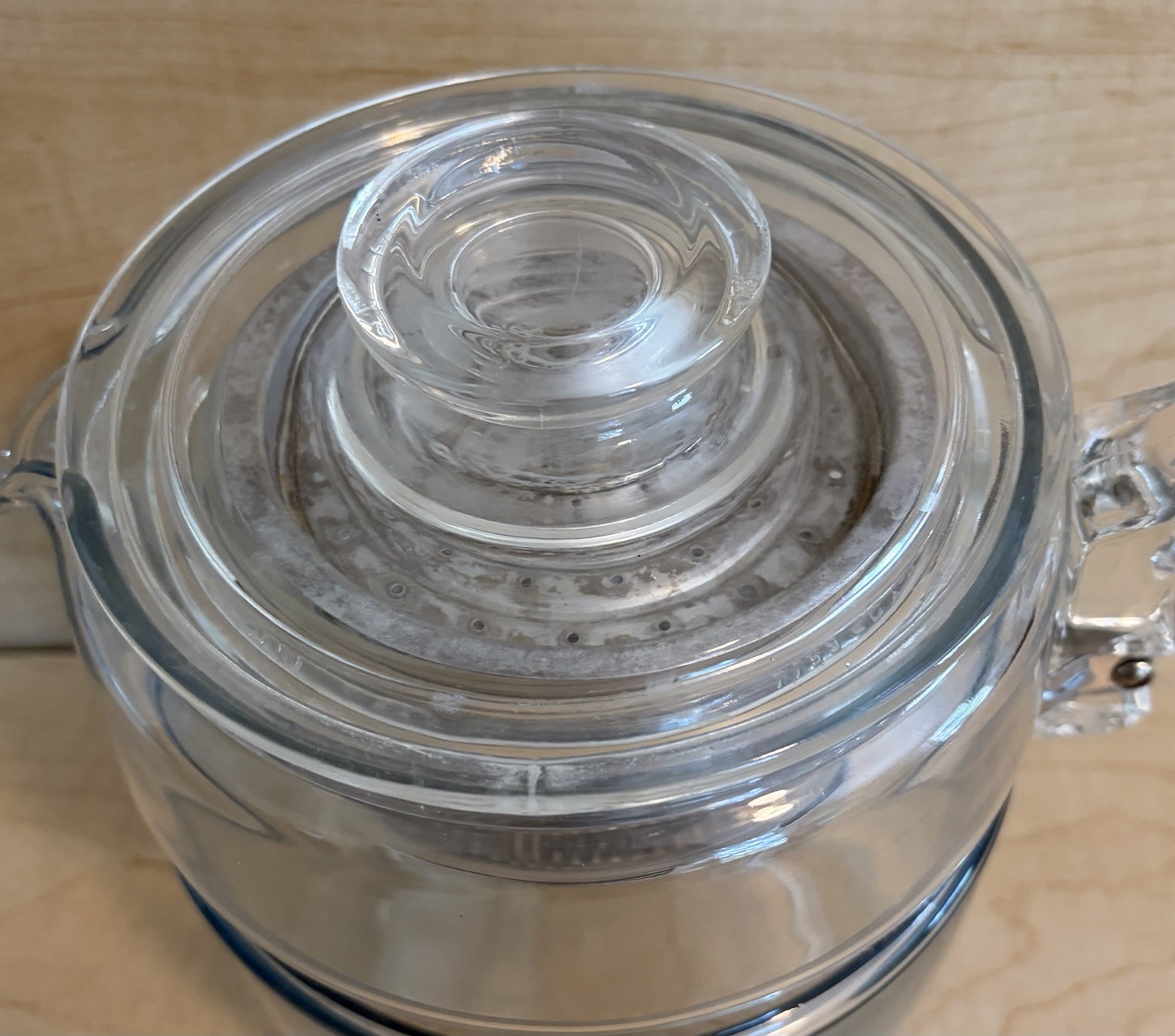 VTG PYREX 9 Cup Glass Percolator #7759 COMPLETE EXCELLENT!!!