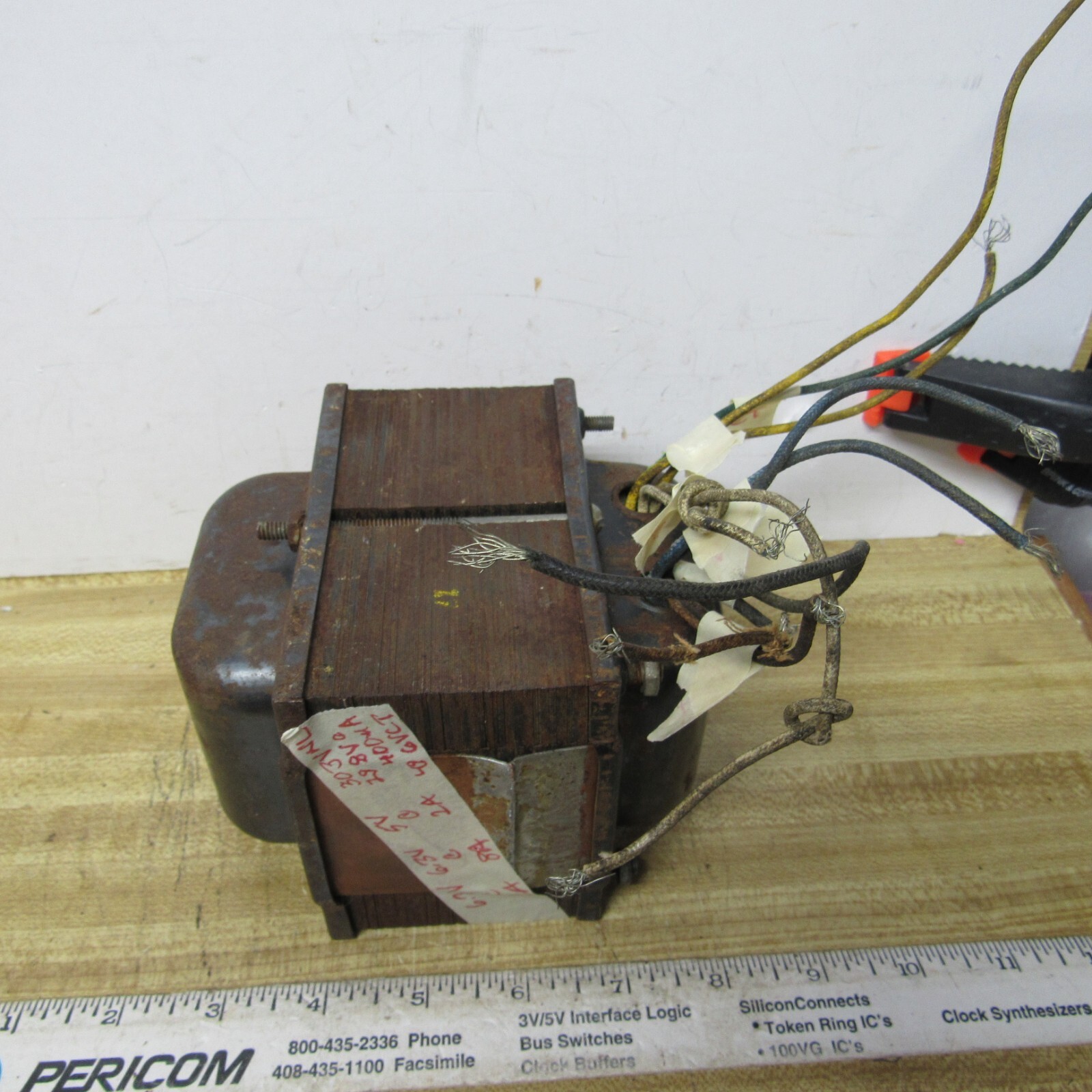 TRANSFORMER POWER 596VCT, 5V,  6.3V 6.3V HAM RADIO