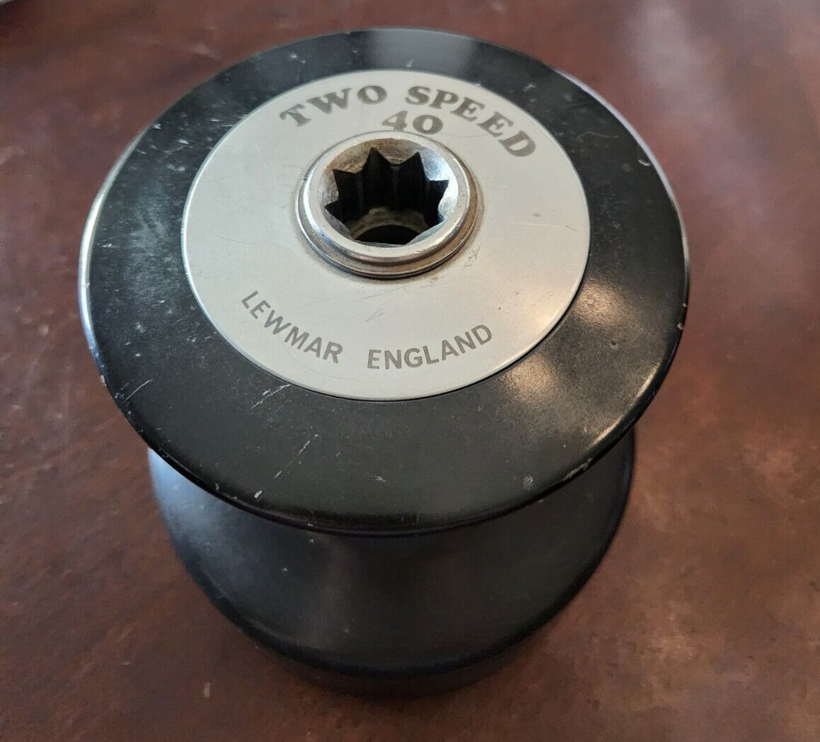 Lewmar England Size 40 Two Speed Winch