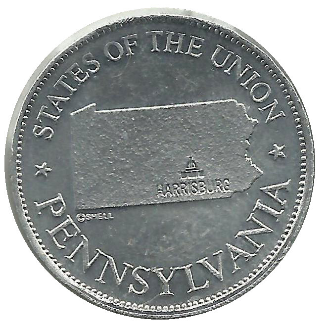 Vintage Pennsylvania Shell's Coin Game Token Memorabilia Trip Automotive 68-69