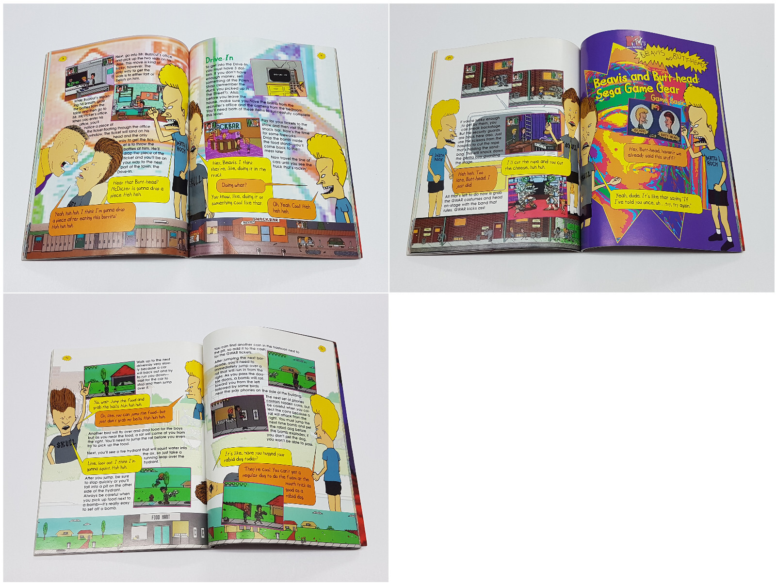 Beavis & Butt-Head MTV's Brady Games Strategy Guide Book