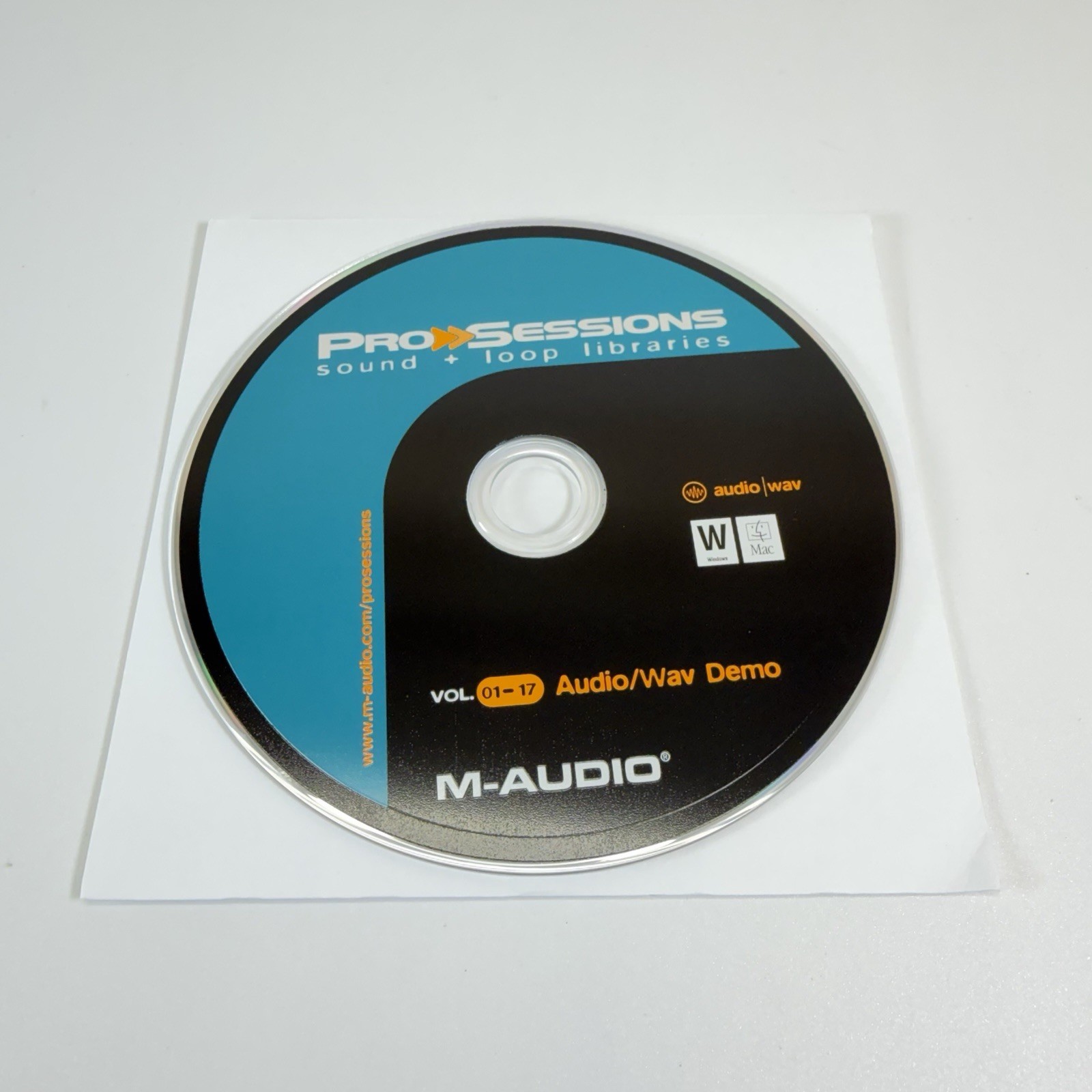 Pro Sessions Sound and Loop Libraries Volume 01 - 17 Audio Wav Demo M Audio