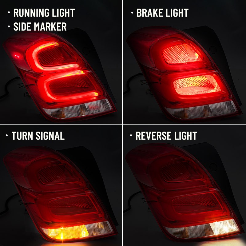 For 2017-2022 Chevy Trax LED Tail Light Brake Lamp Left Driver Side W/ Full Bulb