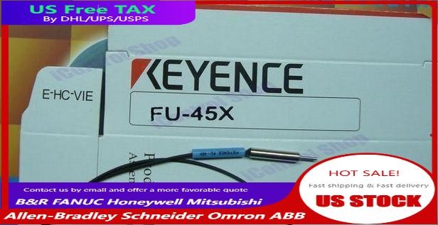 FU-45X FU 45X New Fiber Optic Sensor New in Box #A6-22#-  US Free TAX