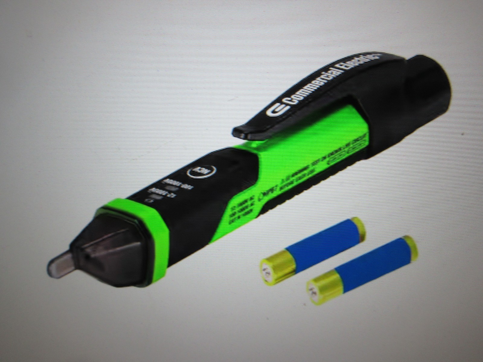 Commercial Electric Digital Dual Range Non Contact Voltage Tester, 12-1000V AC