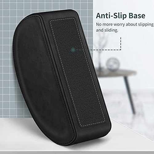 Remote Control Holder with 5 Compartments, E Anti-slip Desktop Caddy Storage