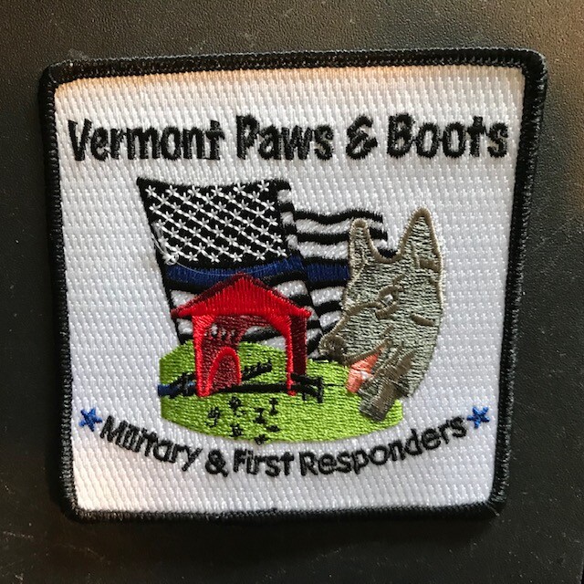 Vermont Paws & Boots patch