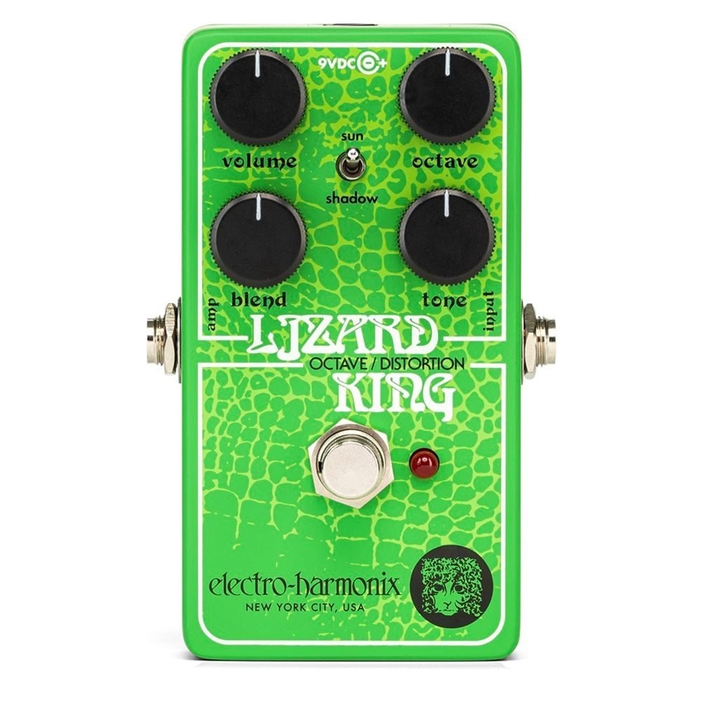 EHX JHS Lizard King Bass Octave and Fuzz Pedal