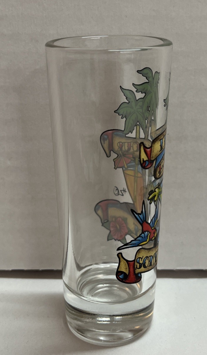 It’s Happy Hour Somewhere Shot Glass