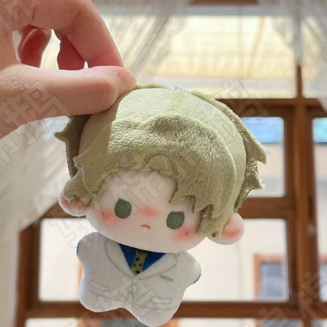 10cm Jujutsu Kaisen Nanami Kento Plush Doll Hanging Toy Keychain Pendant