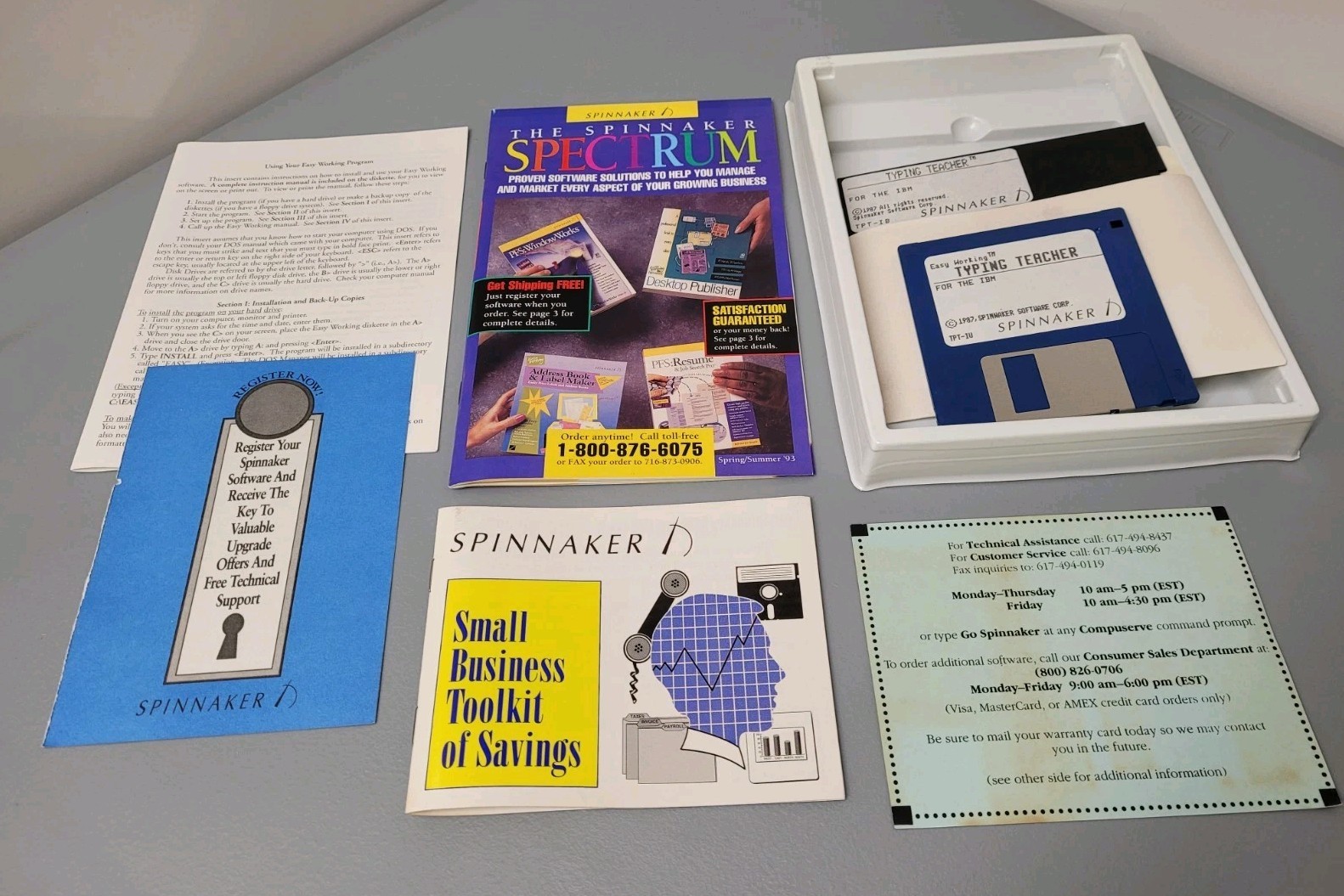 Typing Teacher for Windows IBM Floppy Disks Complete With Inserts Manual
