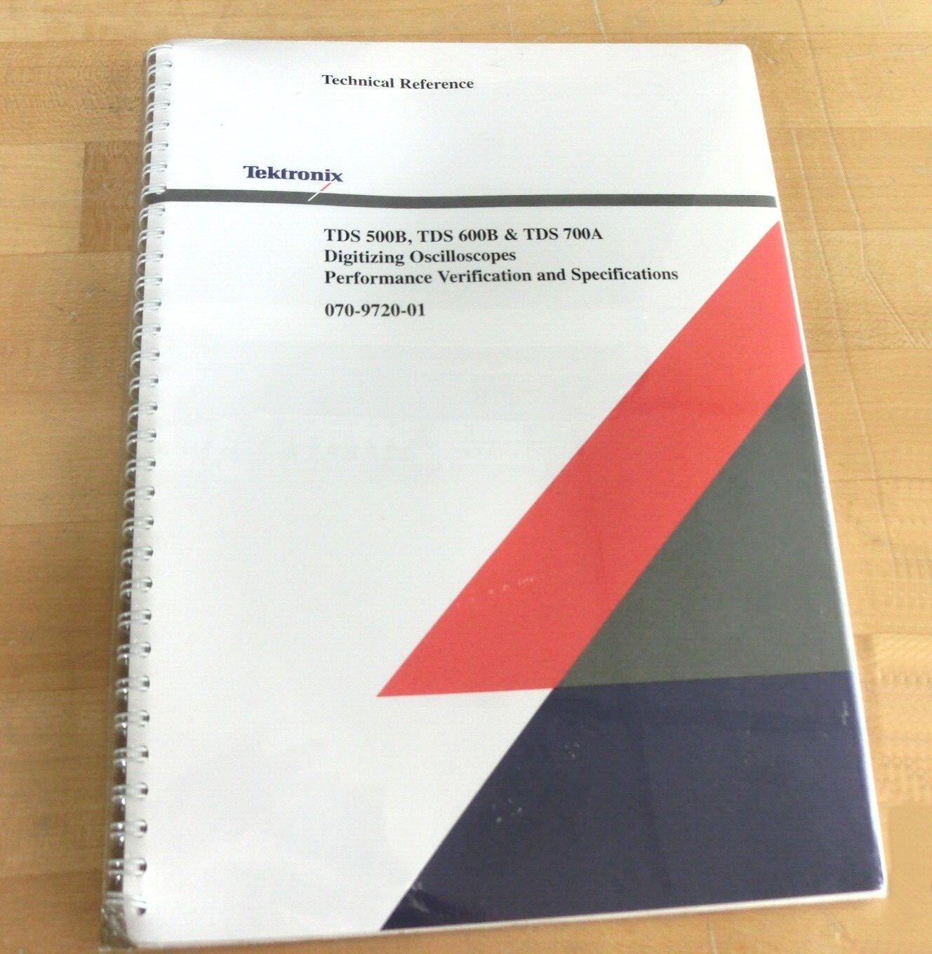 Tektronix 070-9720-01 TDS500B, TDS600B, TDS700A Performance Verification & Specs
