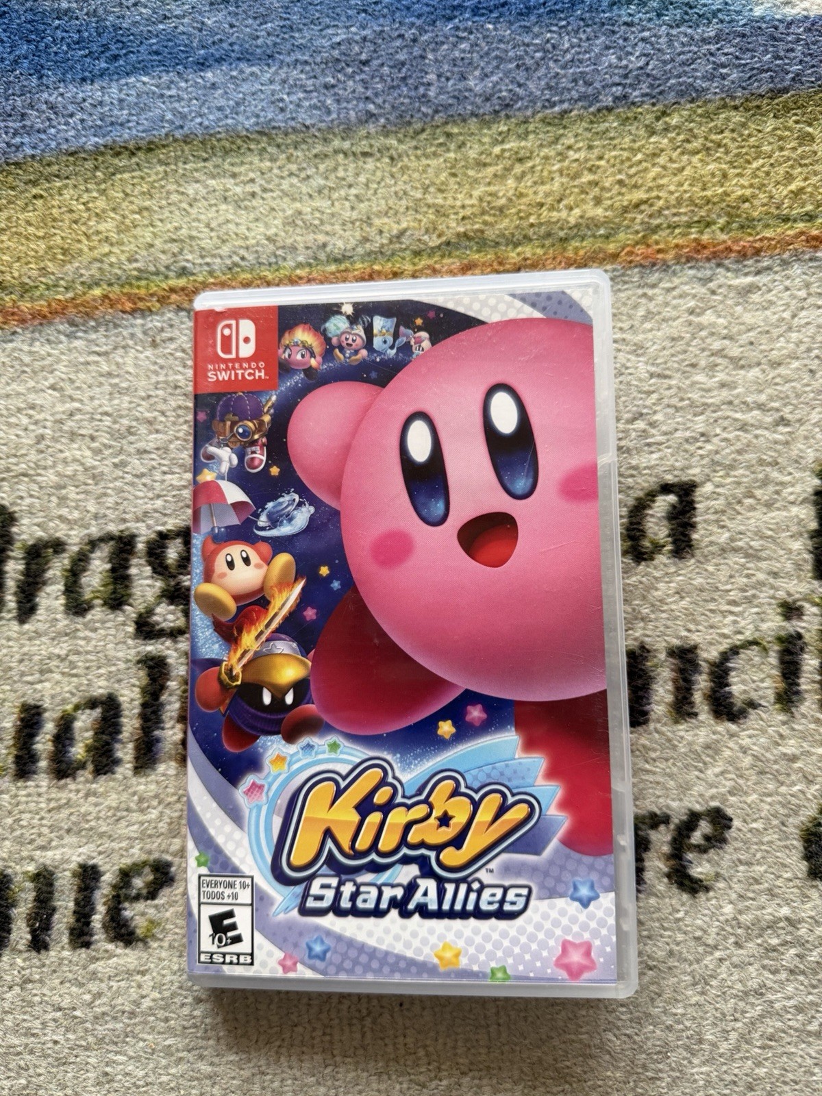 Kirby Star Allies (Nintendo Switch, 2018) Authentic Case Only! NO GAME!