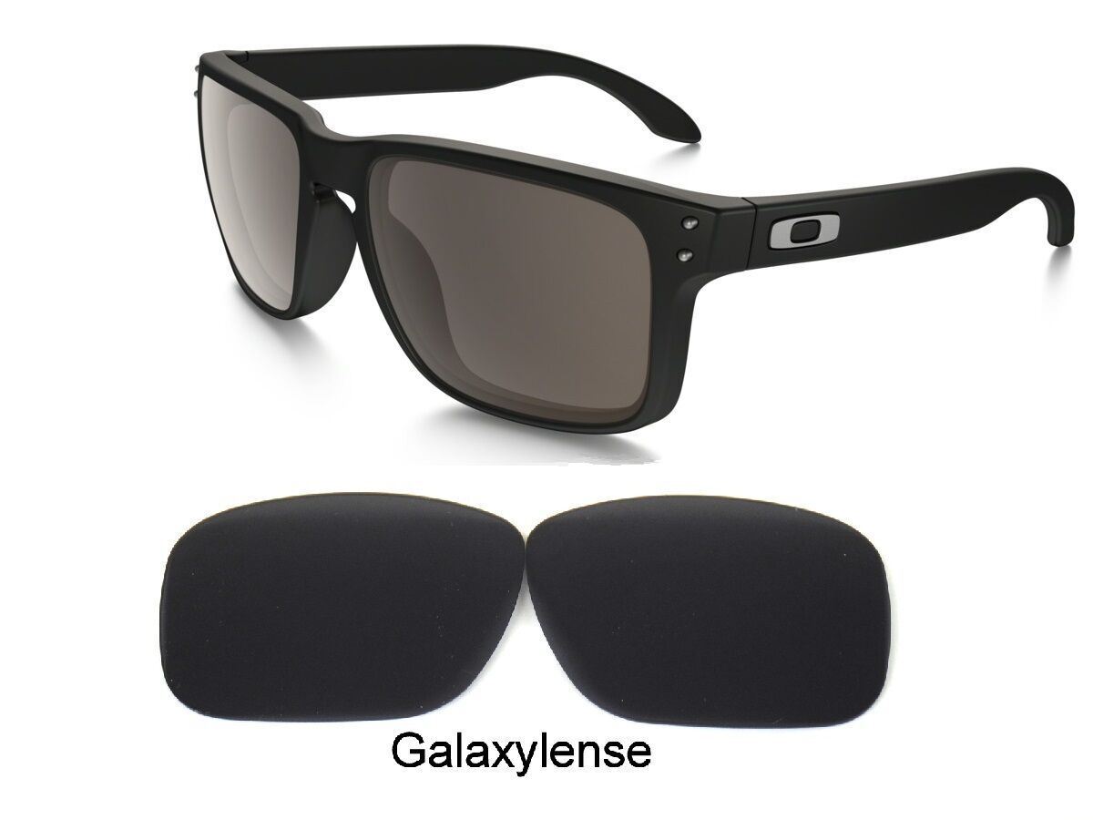 Galaxy Replacement Lenses For Oakley Holbrook OO9102 Iridium Black Polarized