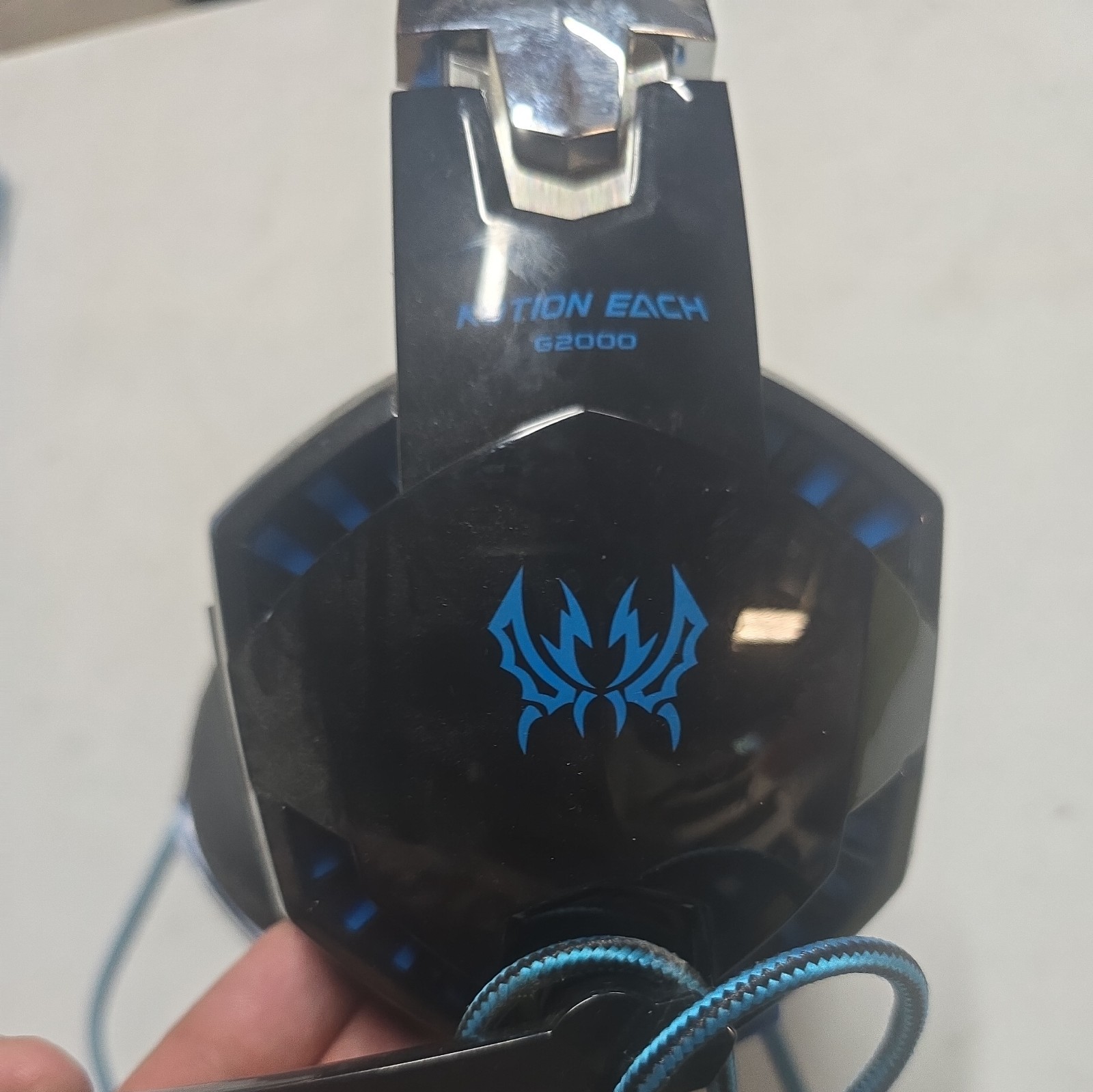 Version Tech G2000 Gaming Headset for PS5 PS4 PC Xbox One, Surround Sound Over