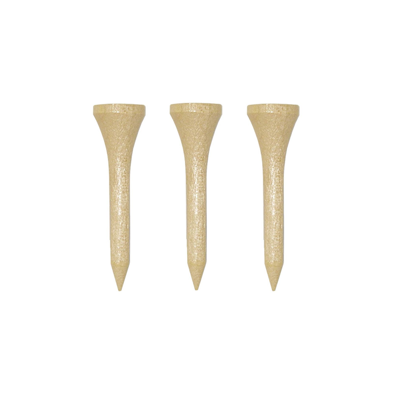 Izzo Wood Golf Tees (200 Pack) 1.75 Inch Natural