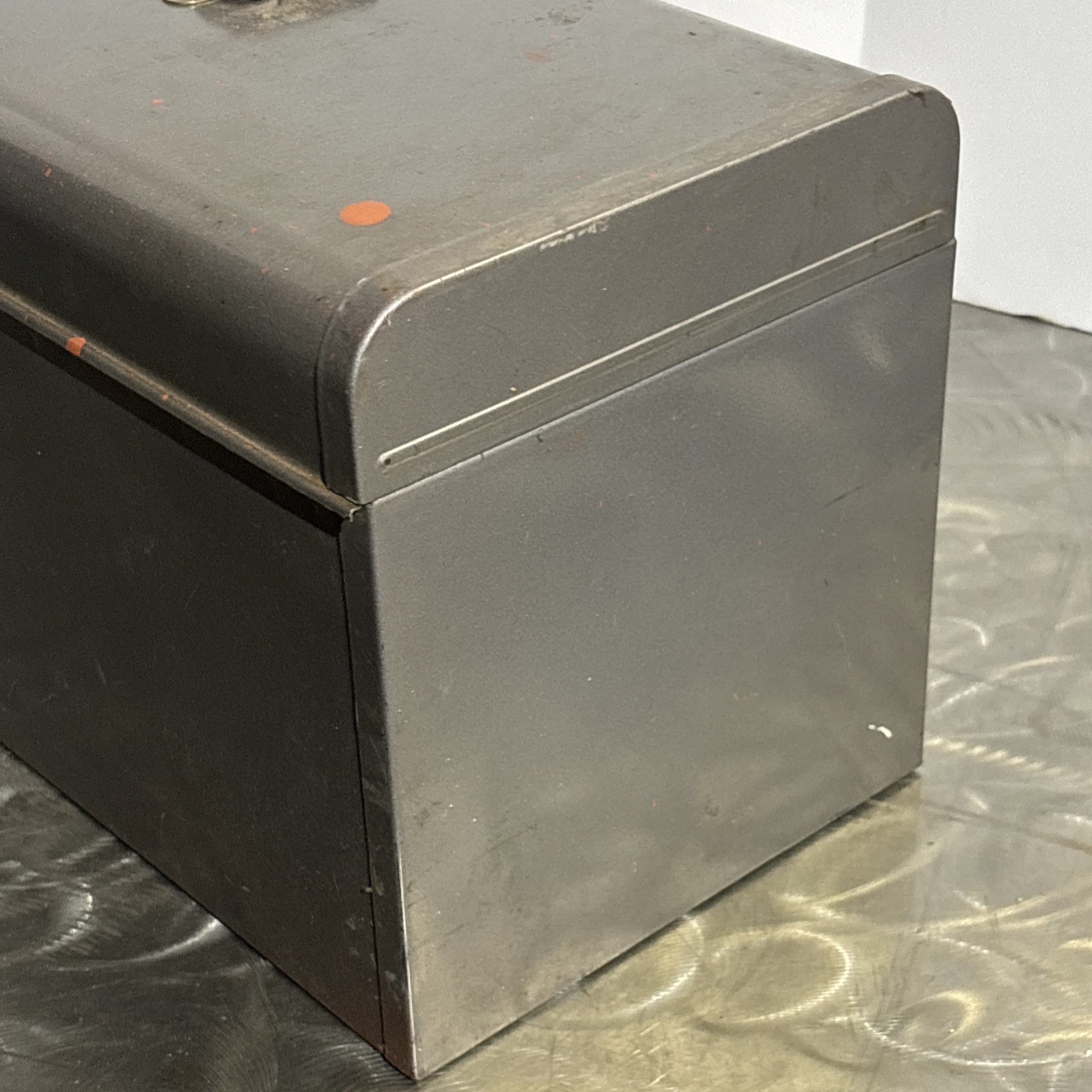 Craftsman 20" Portable Carrying Tool Chest Box Steel 2 Draw 65336 Vtg USA READ!