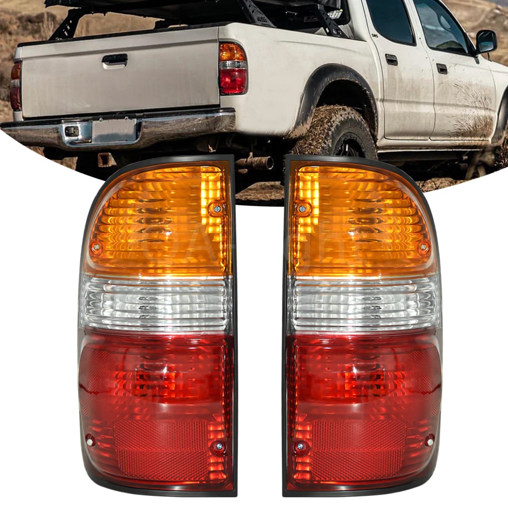 2-Pc Set For 1995-2000 Toyota Tacoma Tail Lights – Left & Right Rear Brake Lamps