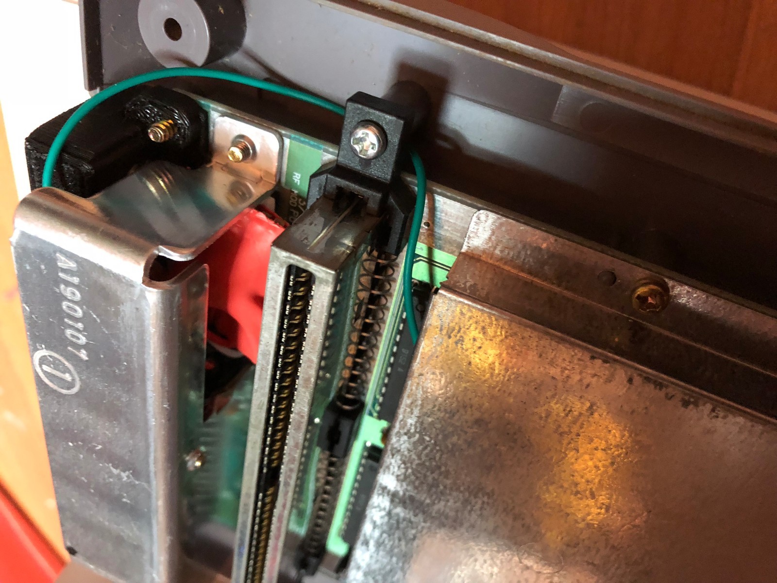 Nintendo NES-101 Top Loader w/ 3D Printed Back Composite AV LED & RECAP Service