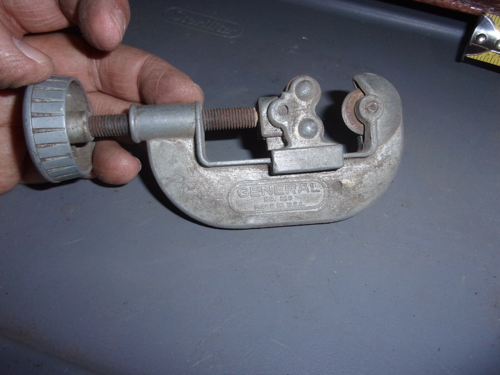 Vintage General No.120 Small Compact USA Made Tubing Pipe Cutter