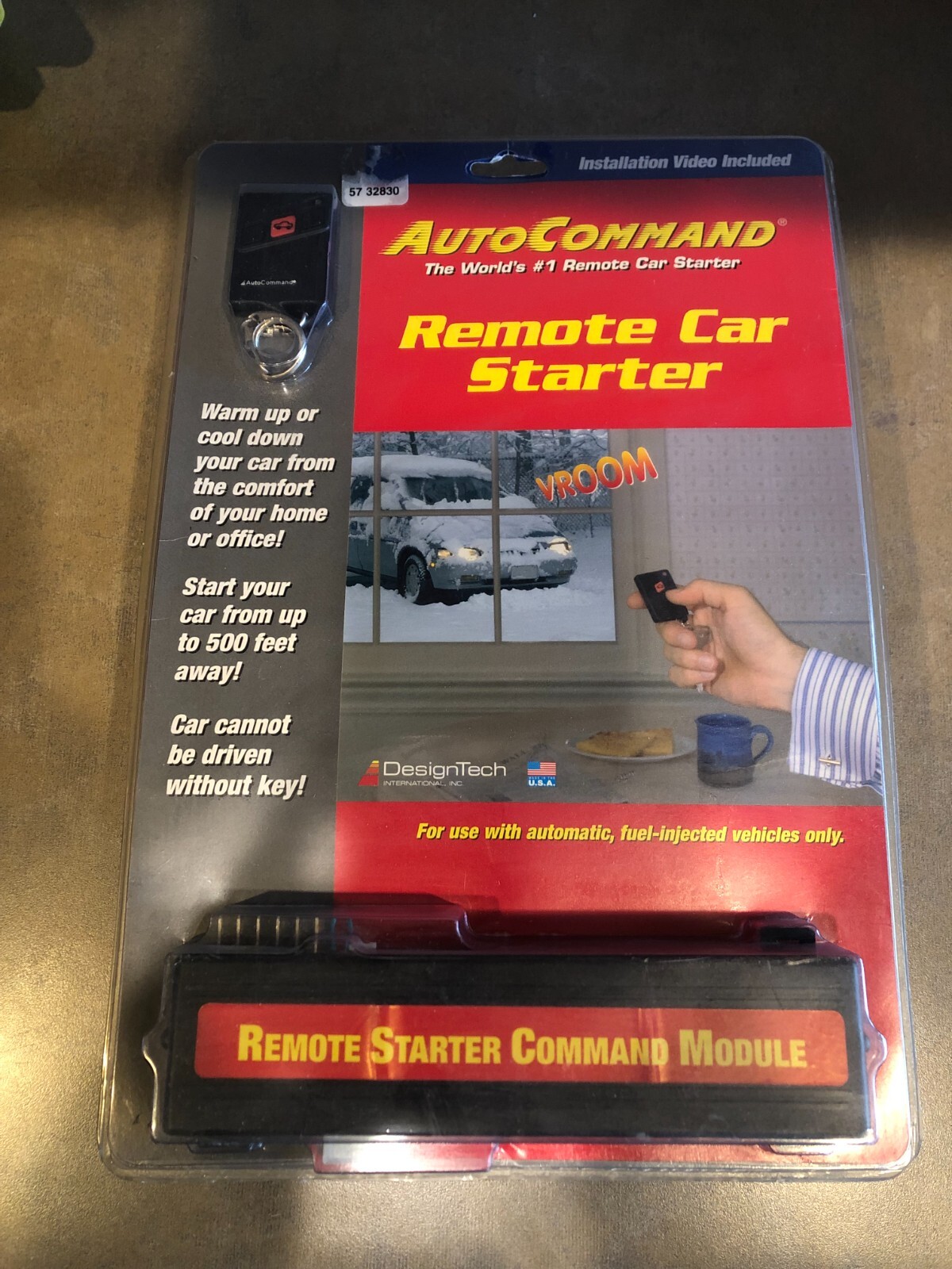 DesignTech AutoCommand Remote Car Starter NEW OPEN BOX