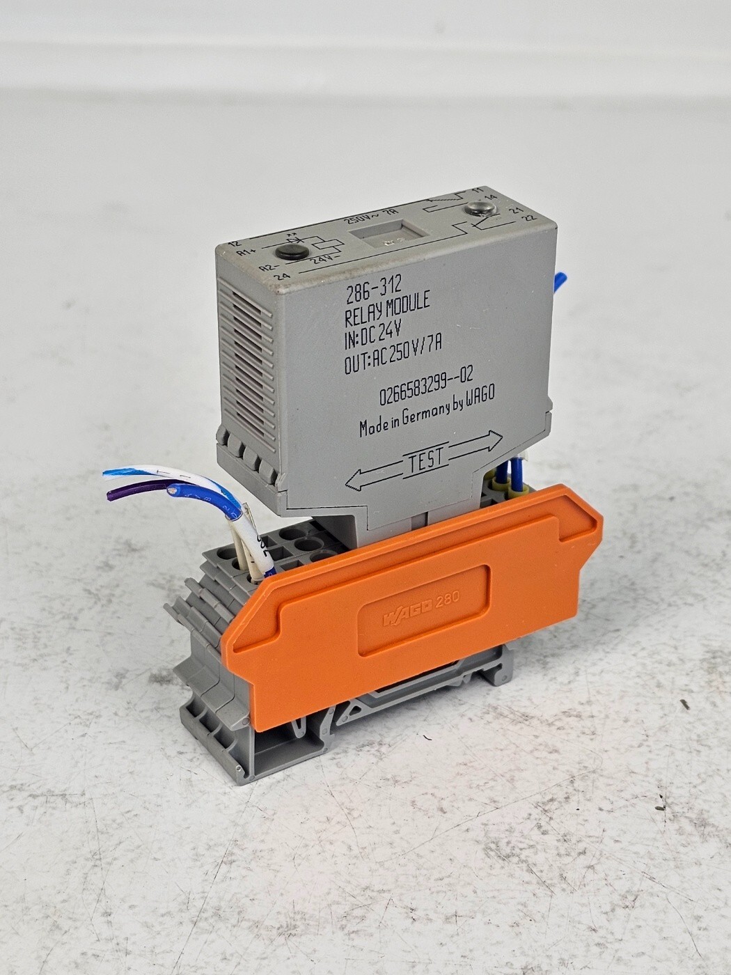 WAGO relay module 286-312 & 280