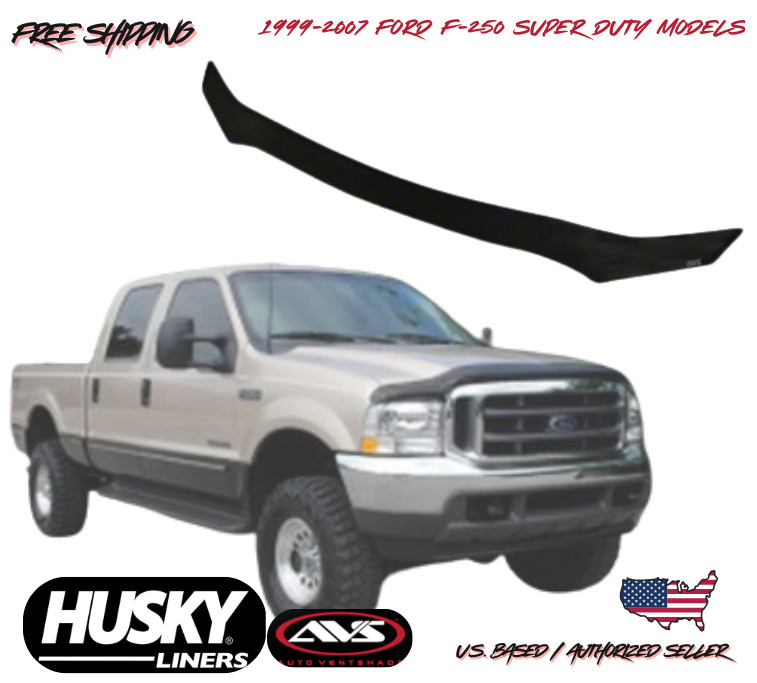 1999-2007 Ford F-250 Super Duty Aeroskin Low Profile Flush Hood Protector Husky