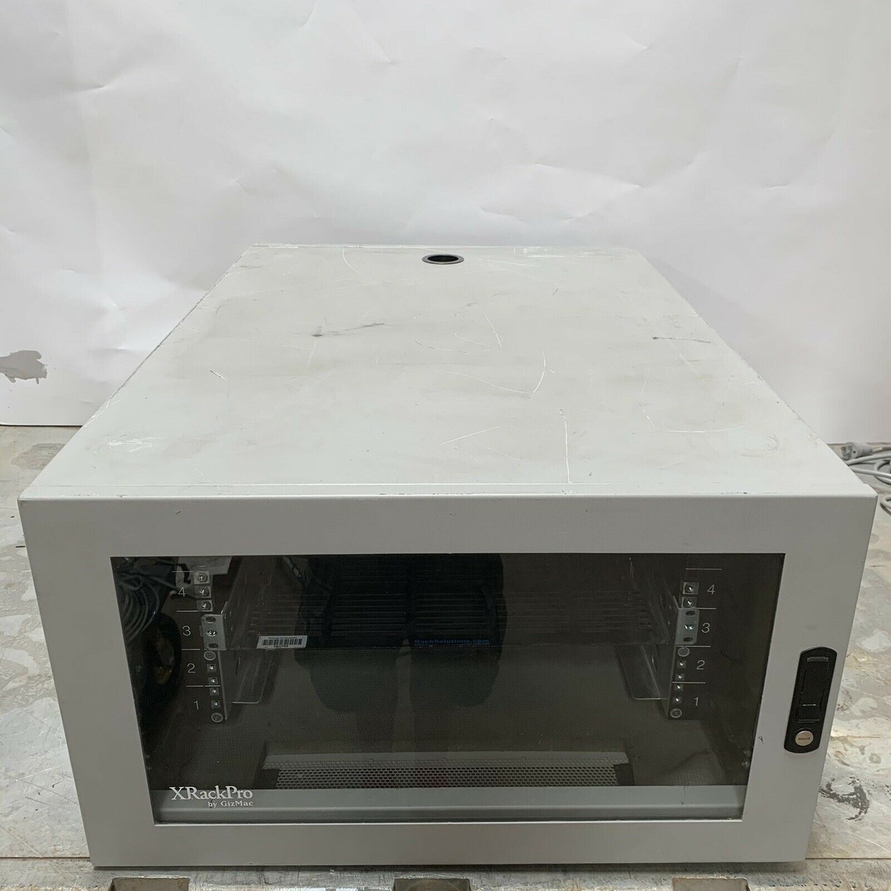 Gizmac XRackPro 6U Noise Reduction Server Rack Enclosure Cabinet