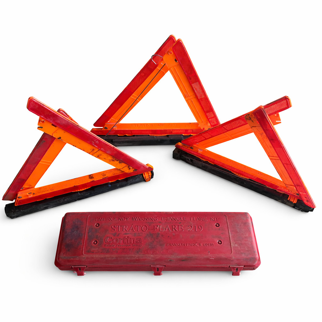 CORTINA STRATO-FLARE 219 EMERGENCY WARNING TRIANGLE FLARE KITS