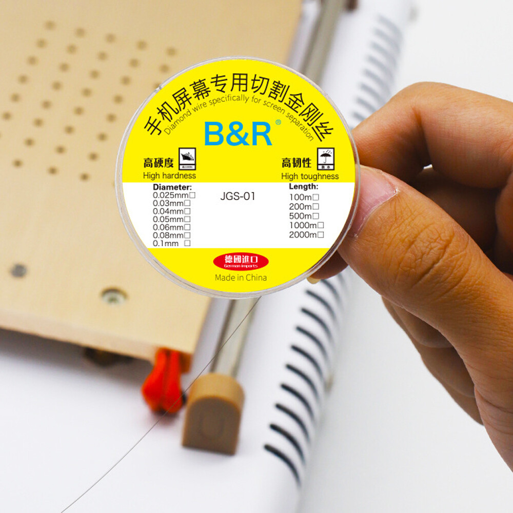 Cutting Line LCD Screen Separation Diamond Wire Mobile Phone Repair Tool,