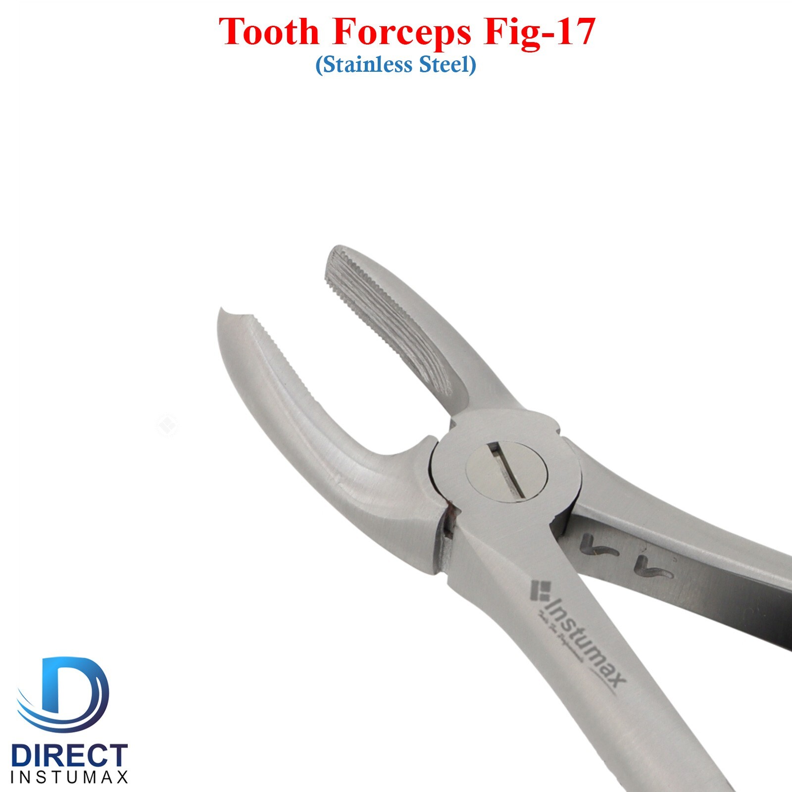 Tooth Extracting Extraction Forceps Fig 17 Right Upper Molar Dental Instruments