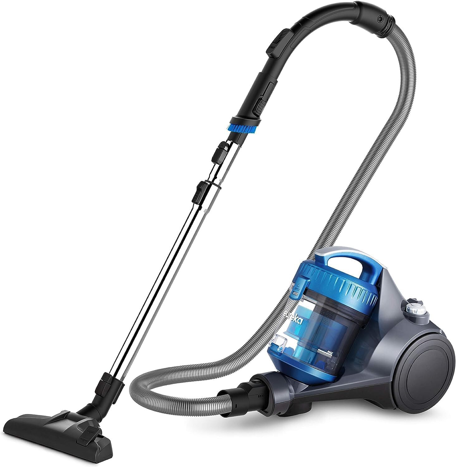 Eureka WhirlWind Bagless Canister 2.5L Vacuum Cleaner for Carpets and Hard Floor