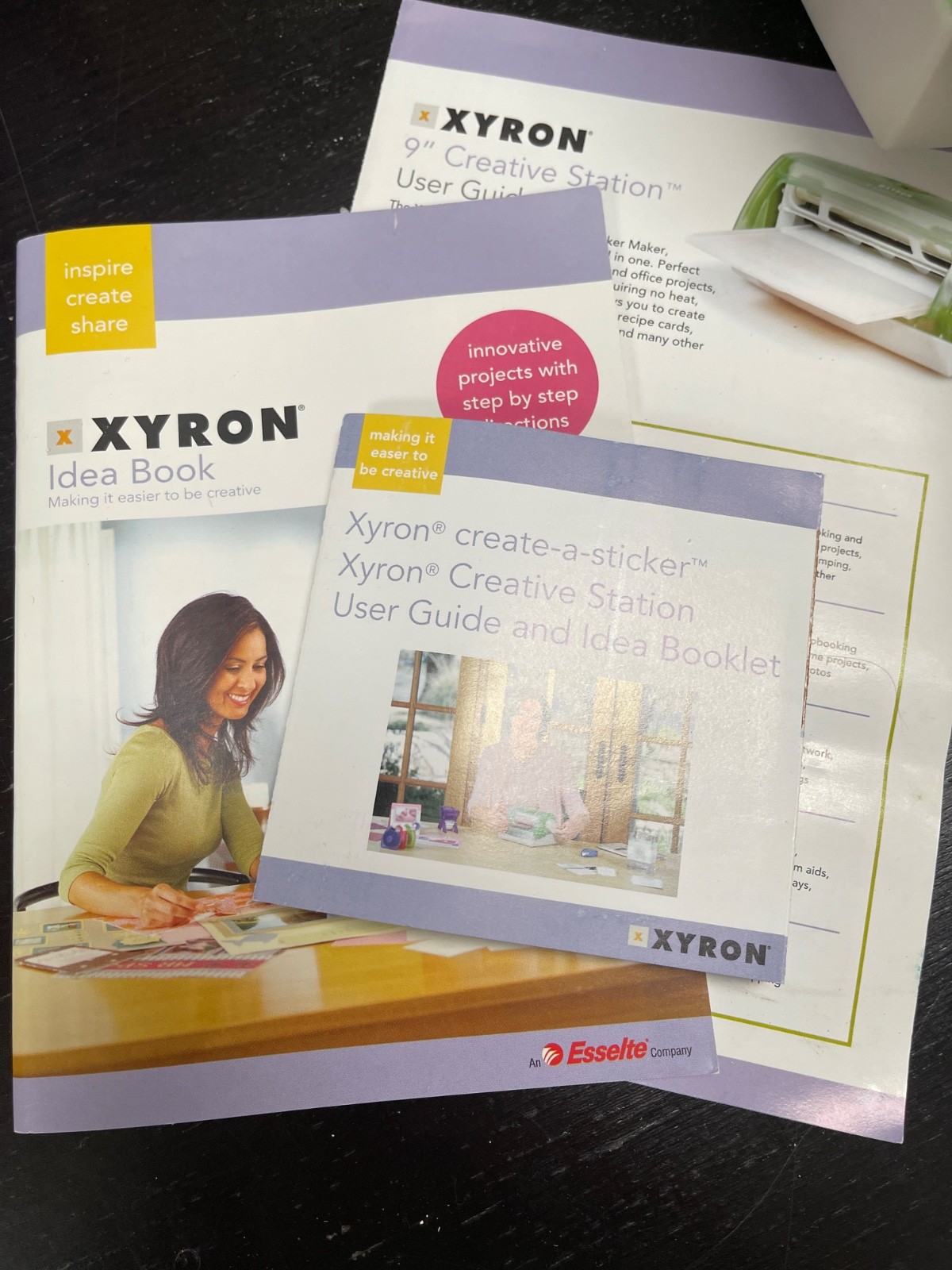 Xyron 9'' Creative Station Sticker Machine Laminate Laminator 9" Extra Cartridge