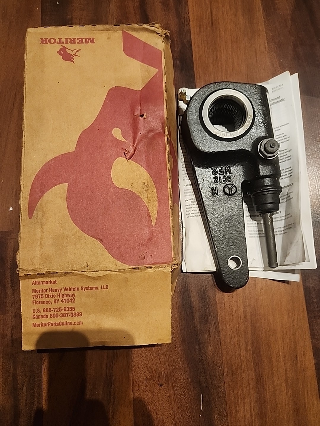 Meritor R803059 automatic Slack Adjuster NOS