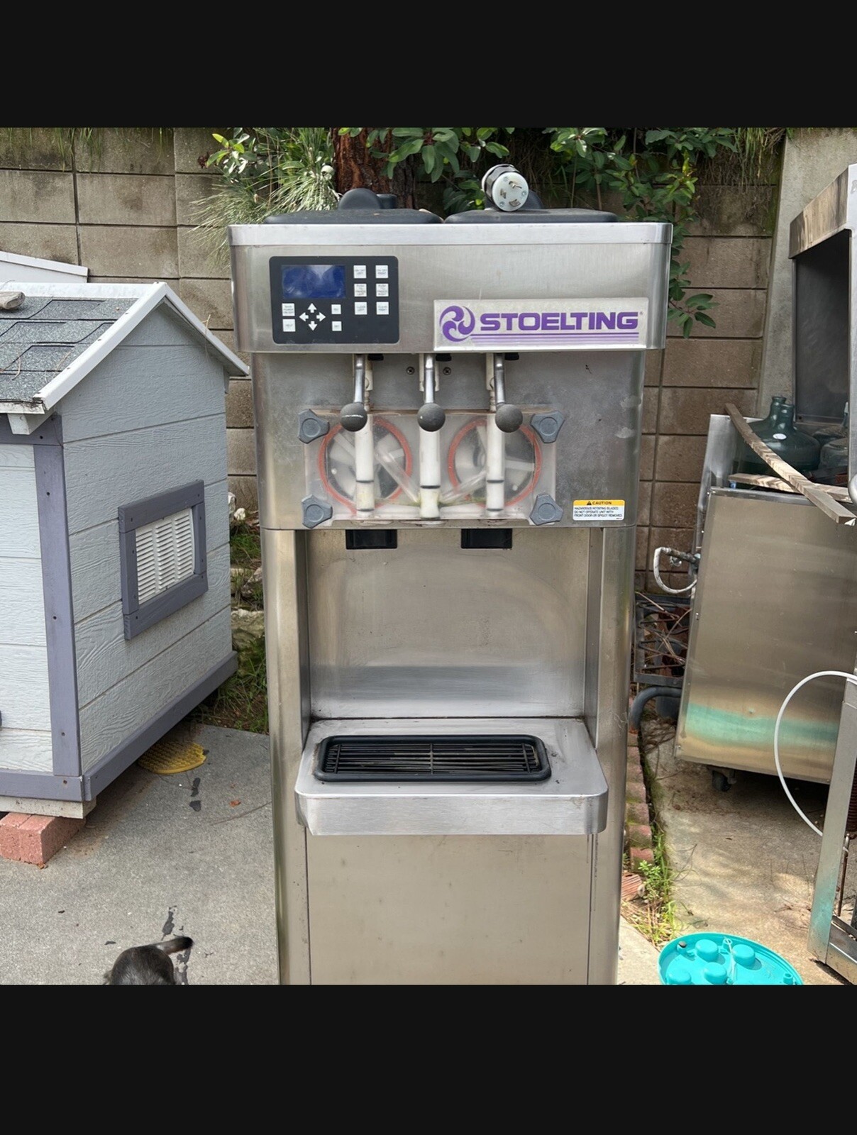 Stoelting Soft Serve Ice Cream Machine F231 3 Phase Water Cooled Excellent Shape