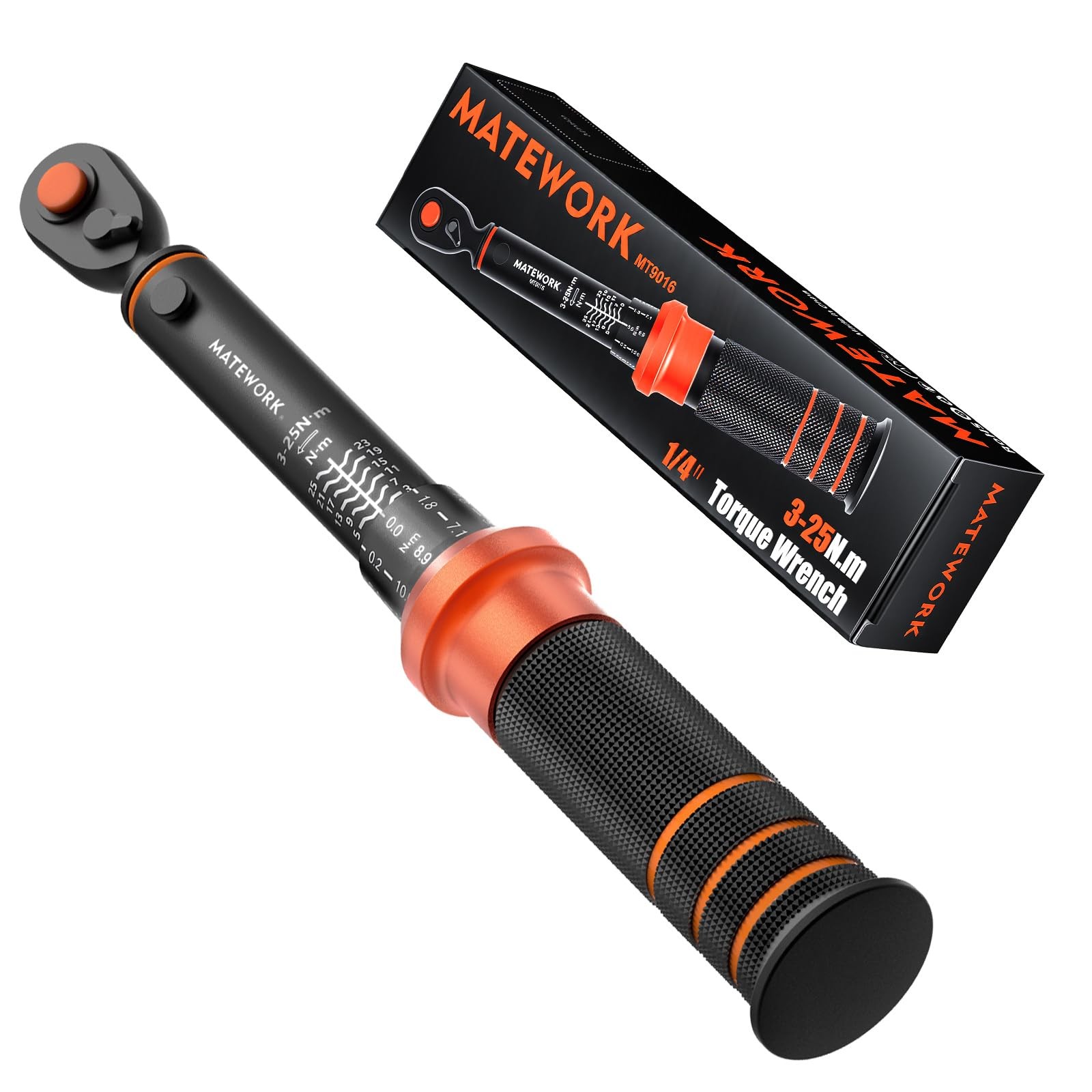 1/4Inch Drive Click Torque Wrench, 325 Nm/26.6221.3 in.lb, Bike Torque Wrench...